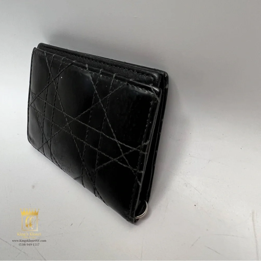 Christian Dior card case wallet